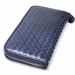 Bottega Veneta Intrecciato Round Long Wallet for Men and Women