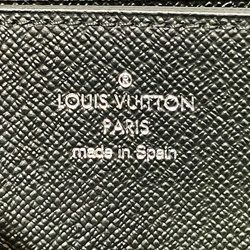 Louis Vuitton Epi Zippy Wallet M61857 Noir Long for Men and Women