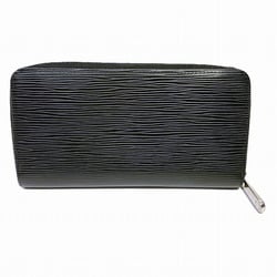 Louis Vuitton Epi Zippy Wallet M61857 Noir Long for Men and Women