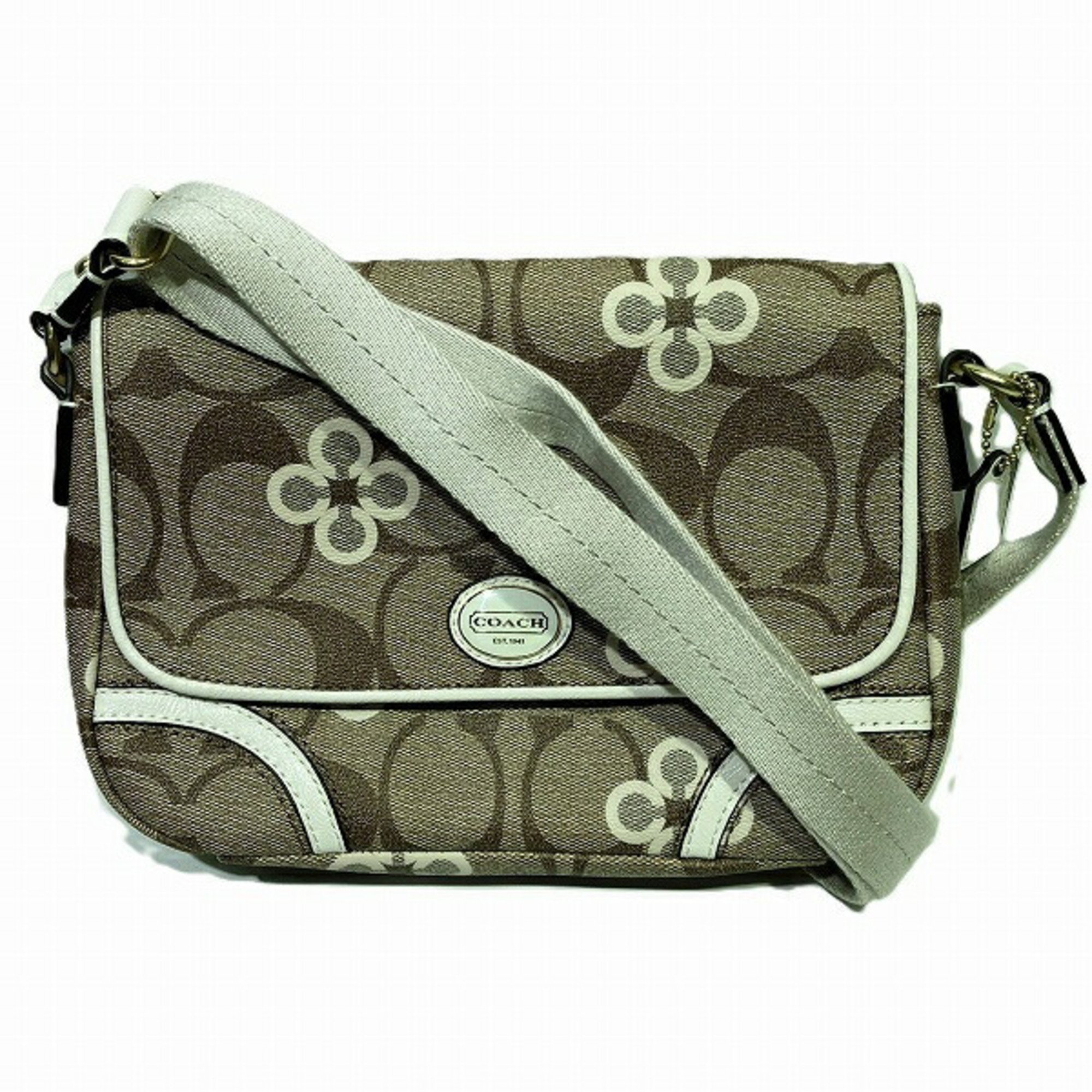 Coach COACH Signature Clover F48364 Bag Shoulder Women's