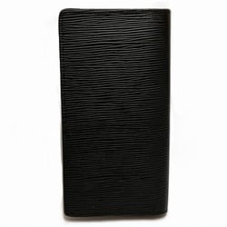 Louis Vuitton Epi Portefeuille Plaza M60622 Noir Long Wallet Bi-fold Men's