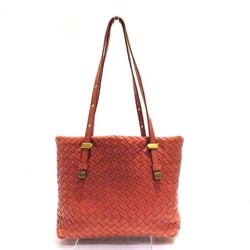 Bottega Veneta Intrecciato 162937 Orange Color Bag Handbag Women's