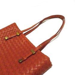 Bottega Veneta Intrecciato 162937 Orange Color Bag Handbag Women's