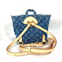 LOUIS VUITTON M46836 New LV Remix Venice Backpack Monogram Denim Women's Blue