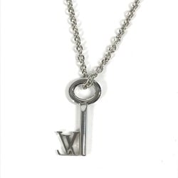 LOUIS VUITTON M00678 LV Key Necklace Chain Metal Men's Silver OT-240618-37