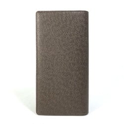 LOUIS VUITTON M32578 Taiga Portefeuille Brazza Long Wallet Leather Men's Brown T-231001-6