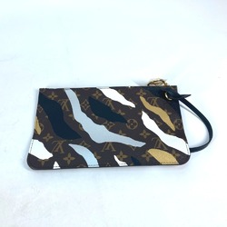 LOUIS VUITTON M45201 Monogram Camouflage Neverfull MM Shoulder Bag Tote Canvas Women's Brown