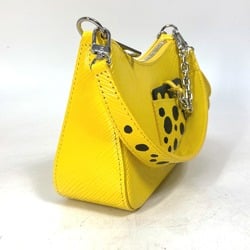 LOUIS VUITTON M21702 Yayoi Kusama collaboration LVxYK Malellini shoulder bag handbag Epi leather ladies jaune yellow