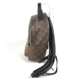 LOUIS VUITTON M44870 Monogram Reverse Palm Springs Backpack PM Daypack Rucksack Canvas Women's Brown x Beige E-240719-4