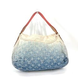 LOUIS VUITTON M40416 Monogram Denim Gradient Sunray Shoulder Bag Canvas Women's Blue G-240310-40