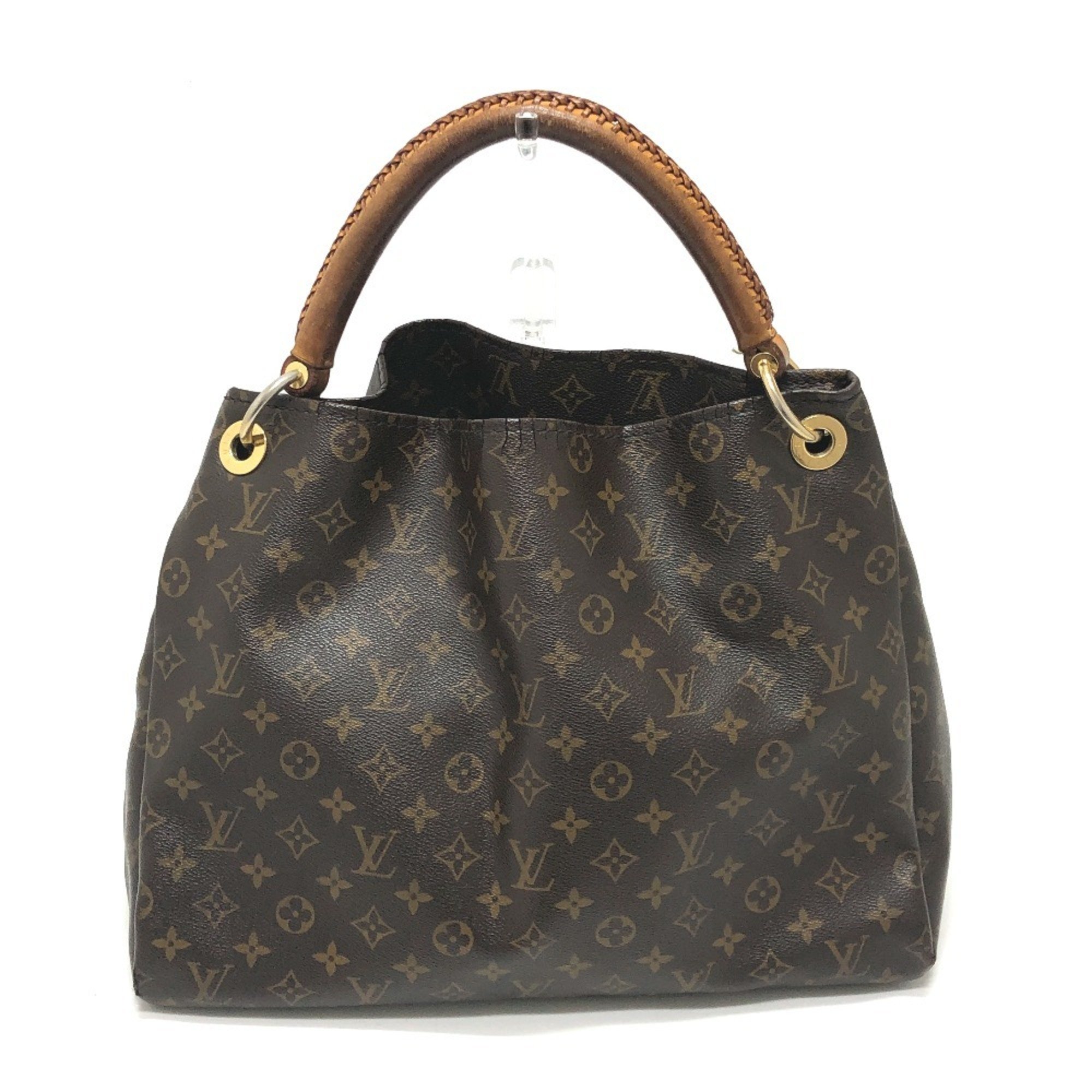 LOUIS VUITTON M40249 Monogram Artsy MM Shoulder Bag Canvas Women's Brown