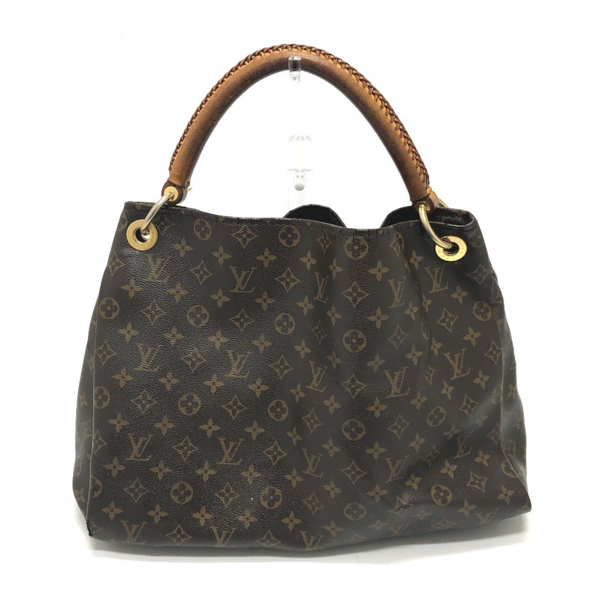 LOUIS VUITTON M40249 Monogram Artsy MM Shoulder Bag Canvas Women's Brown