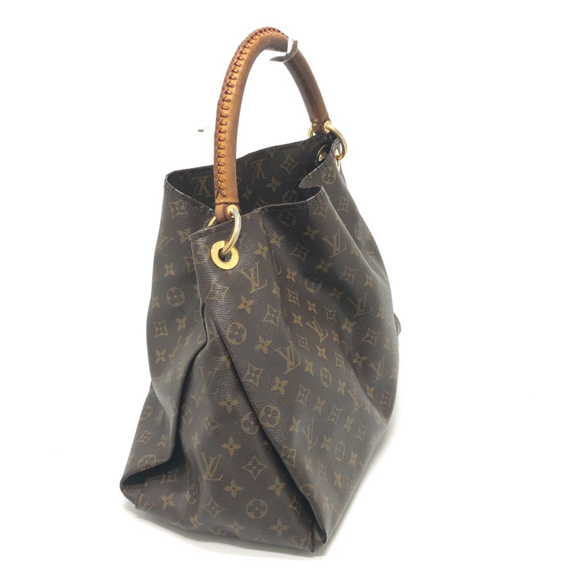 LOUIS VUITTON M40249 Monogram Artsy MM Shoulder Bag Canvas Women's Brown