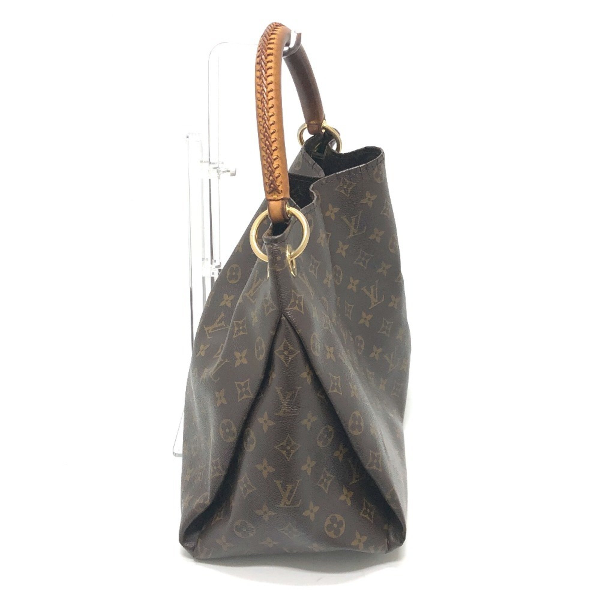 LOUIS VUITTON M40249 Monogram Artsy MM Shoulder Bag Canvas Women's Brown