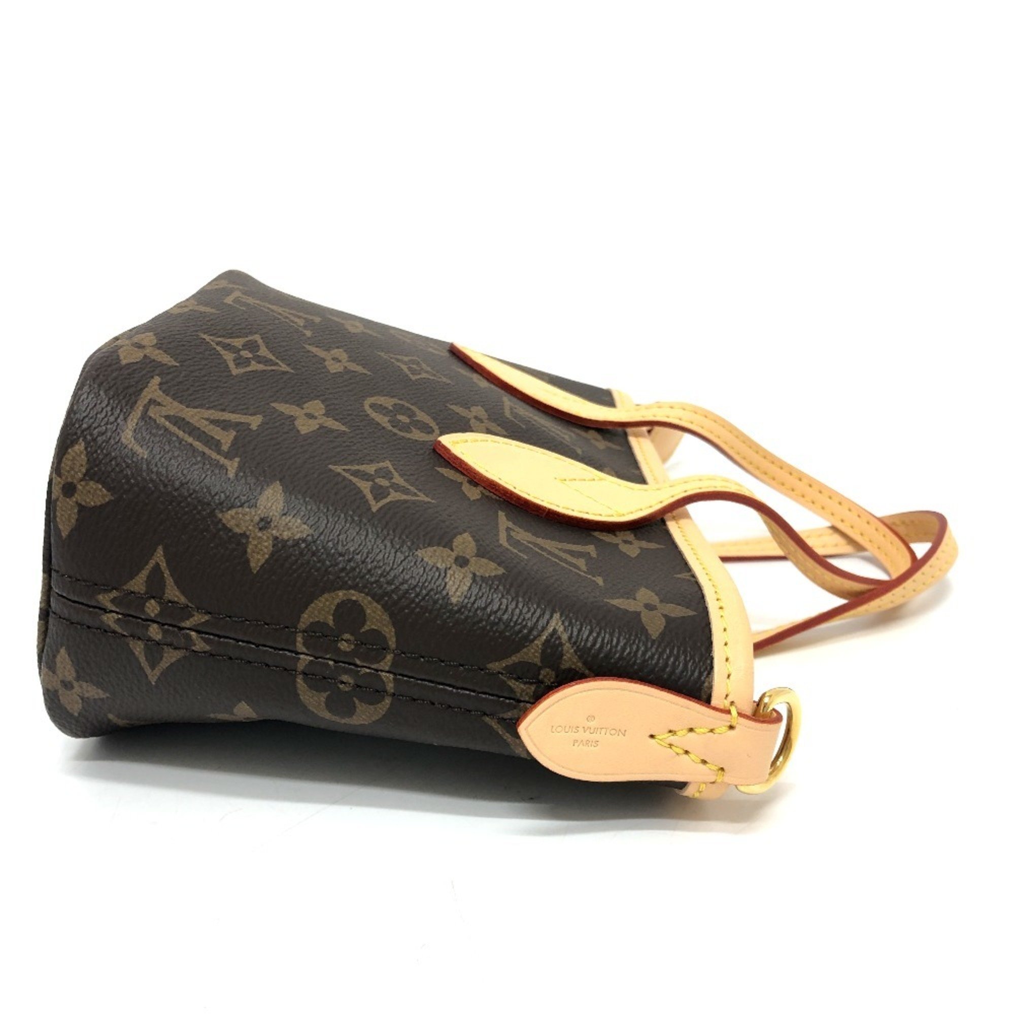 LOUIS VUITTON Louis Vuitton M46705 Neverfull BB Bag Shoulder Handbag Monogram Canvas Women's Brown