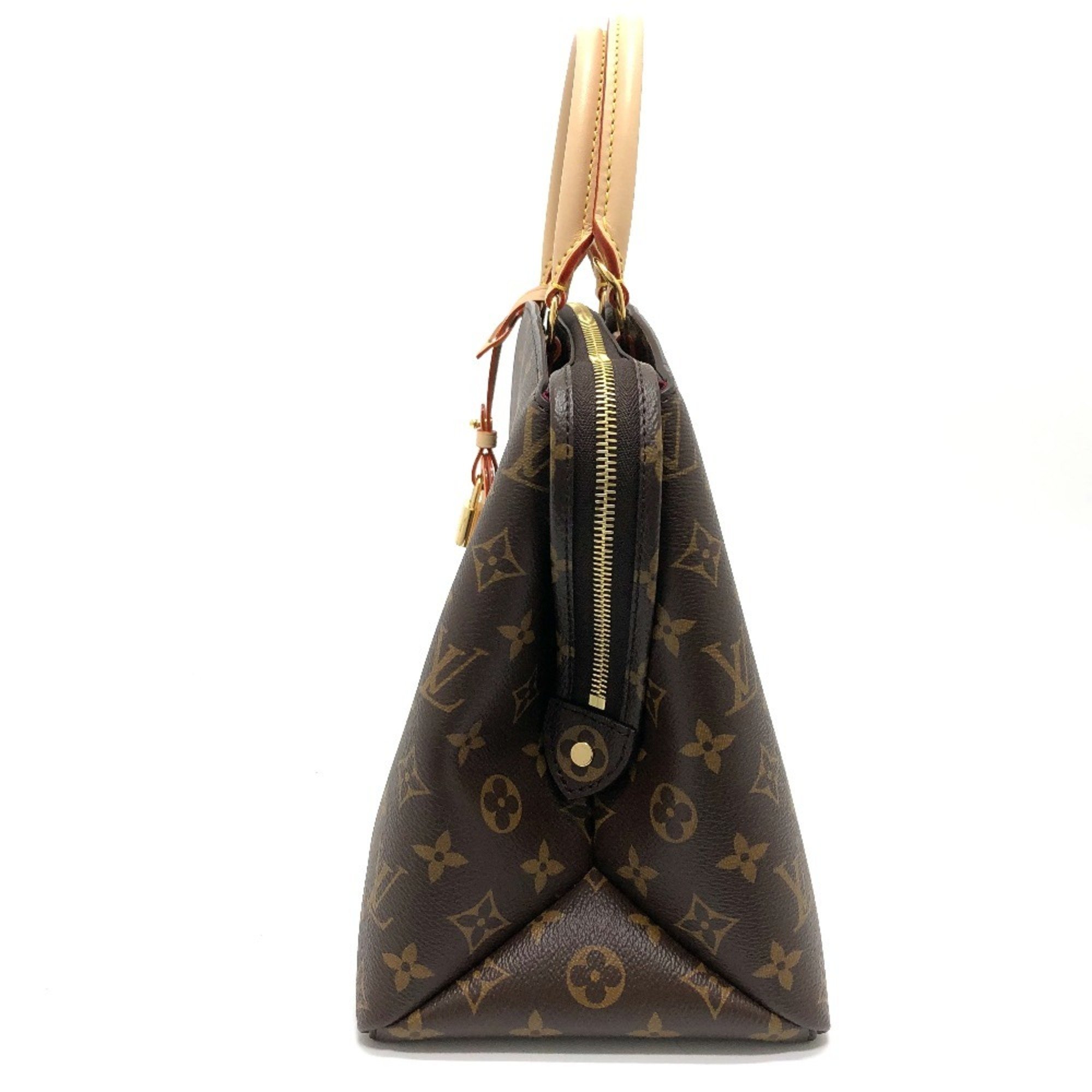 LOUIS VUITTON M45898 Monogram Grand Palais MM Handbag Canvas Women's Brown