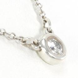 Tiffany by the Yard Silver Necklace Diamond Box Bag Total weight approx. 1.3g Approx. 42cm Similar