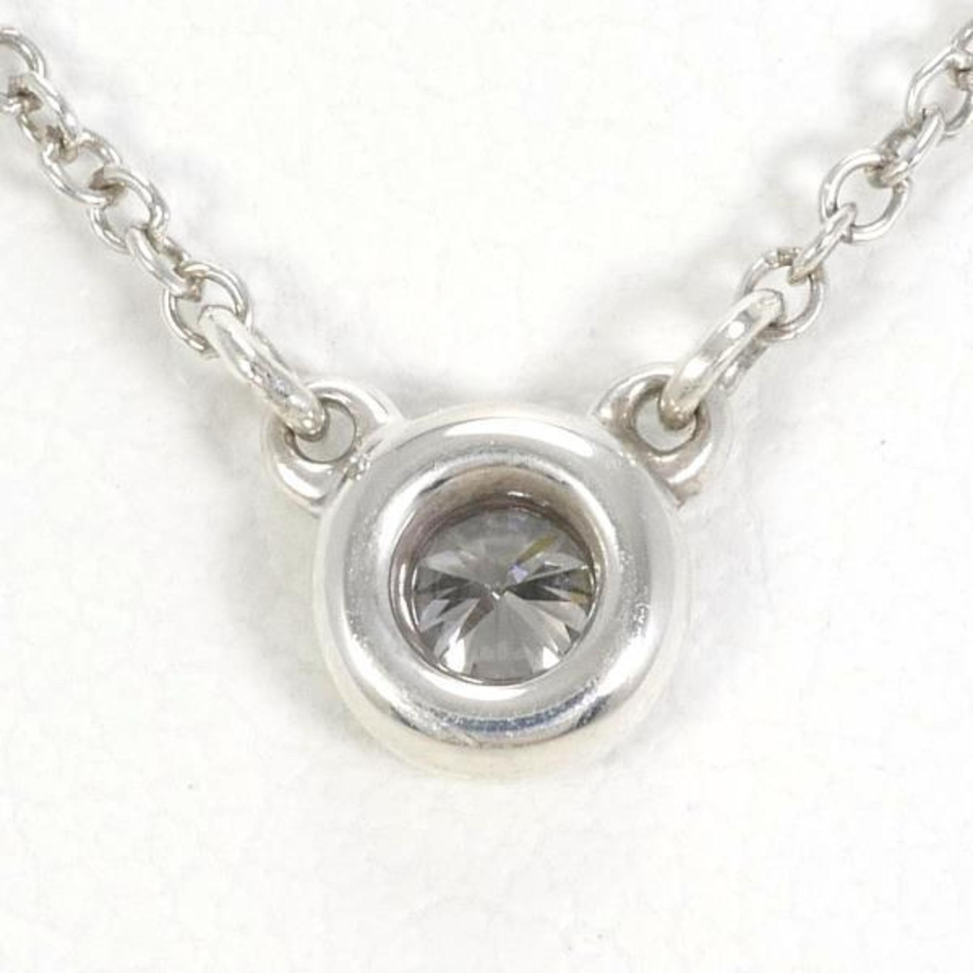 Tiffany by the Yard Silver Necklace Diamond Box Bag Total weight approx. 1.3g Approx. 42cm Similar