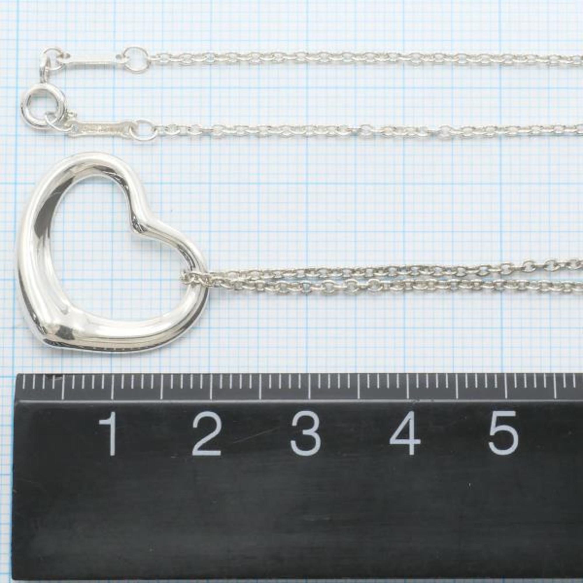 Tiffany Heart Silver Necklace Total weight approx. 5.0g 41cm Similar