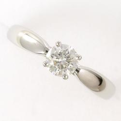 Tiffany Solitaire Harmony PT950 Ring Diamond 0.33 VVS2 Box Certificate Total weight approx. 3.4g Similar