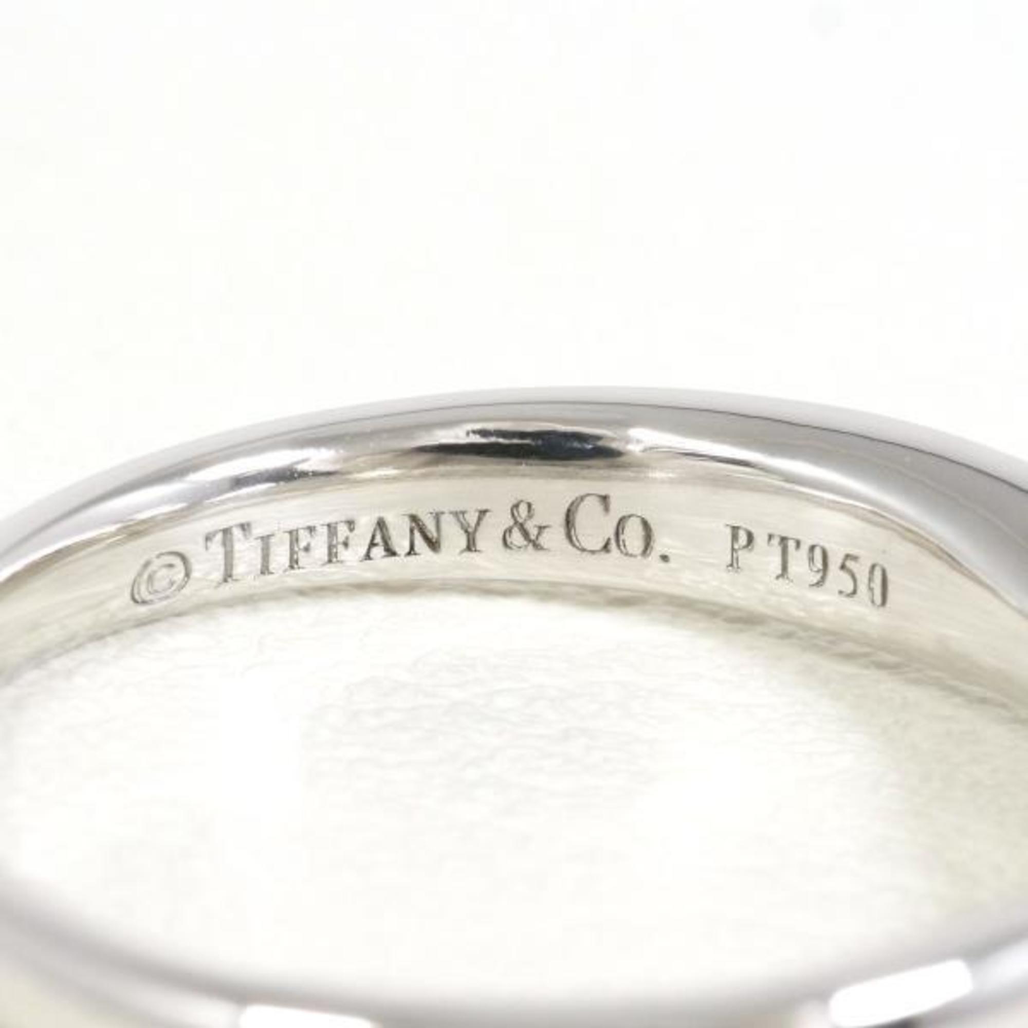 Tiffany Solitaire Harmony PT950 Ring Diamond 0.33 VVS2 Box Certificate Total weight approx. 3.4g Similar