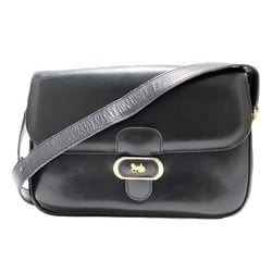 CELINE Calf Leather Carriage Hardware Bag Shoulder for Women