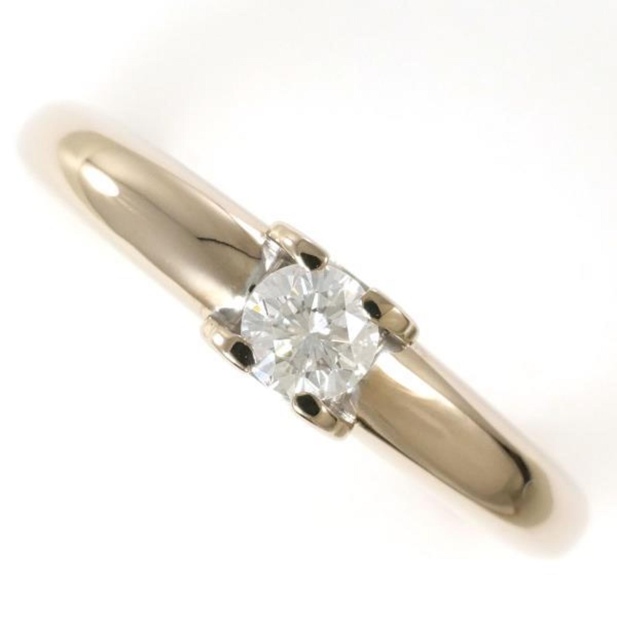 Cartier C Deux K18WG Ring Diamond 0.30 SI1 Certificate Total weight approx. 7.7g Similar