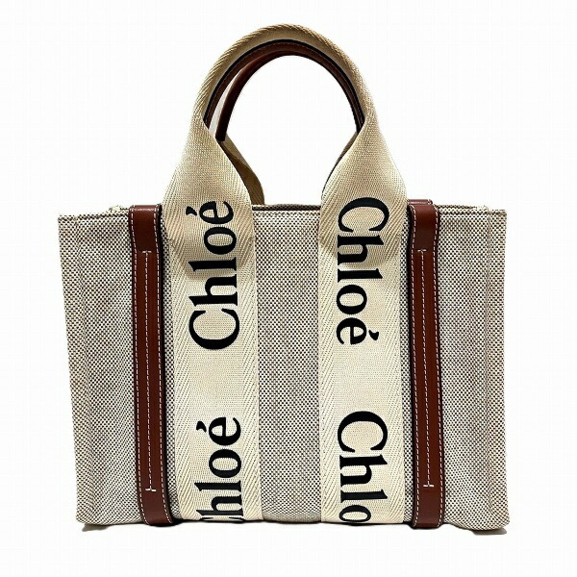 Chloé Chloe Woody Small Bag Tote Handbag Women's