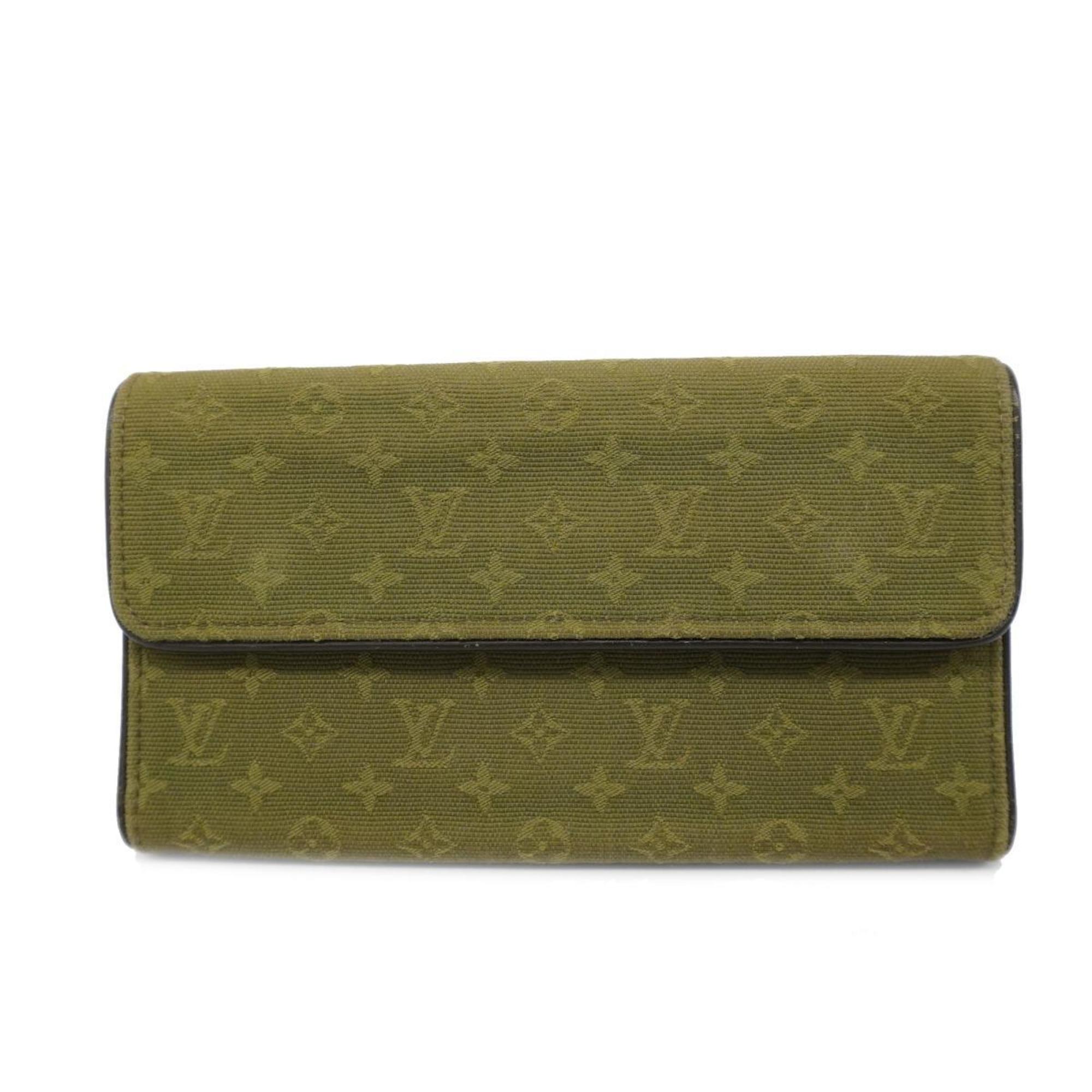 Louis Vuitton Long Wallet Monogram Porte Tresor M92443 TST Khaki Ladies