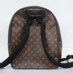 Louis Vuitton Backpack Monogram Josh M41530 Brown Black Men's