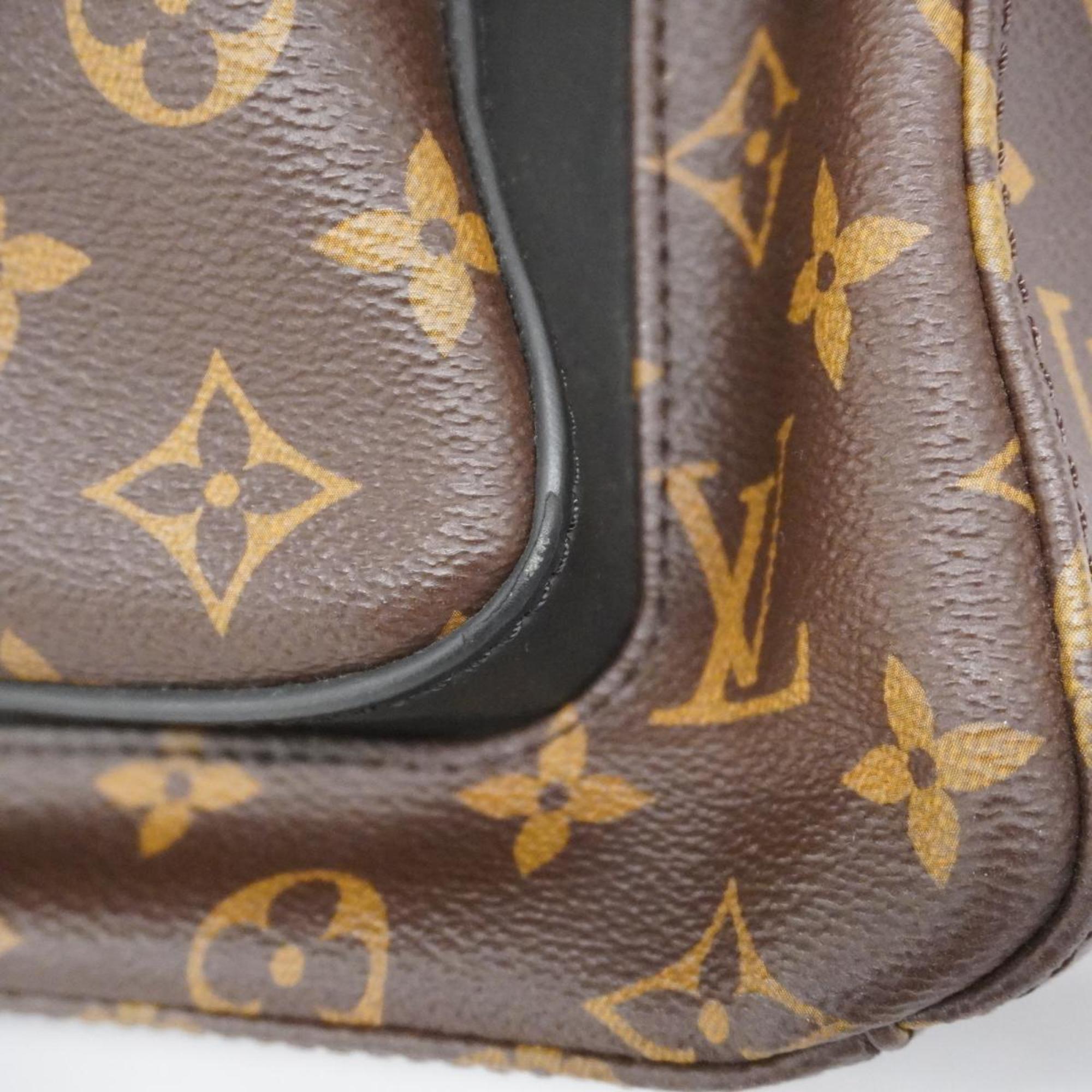 Louis Vuitton Backpack Monogram Josh M41530 Brown Black Men's