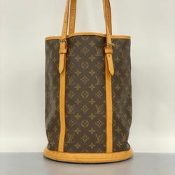 Louis Vuitton Tote Bag Monogram Bucket GM M42236 Brown Women's