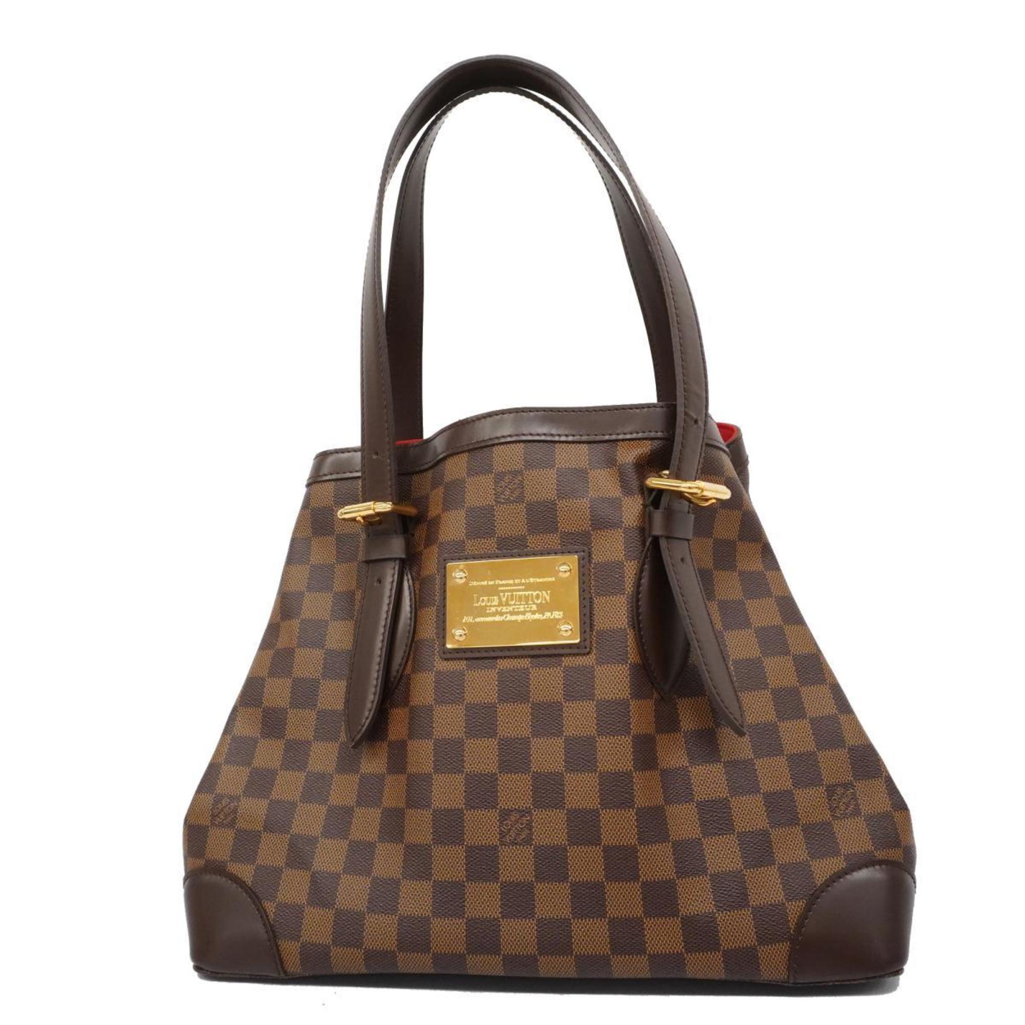 Louis Vuitton Tote Bag Damier Hampstead MM N51204 Ebene Women's