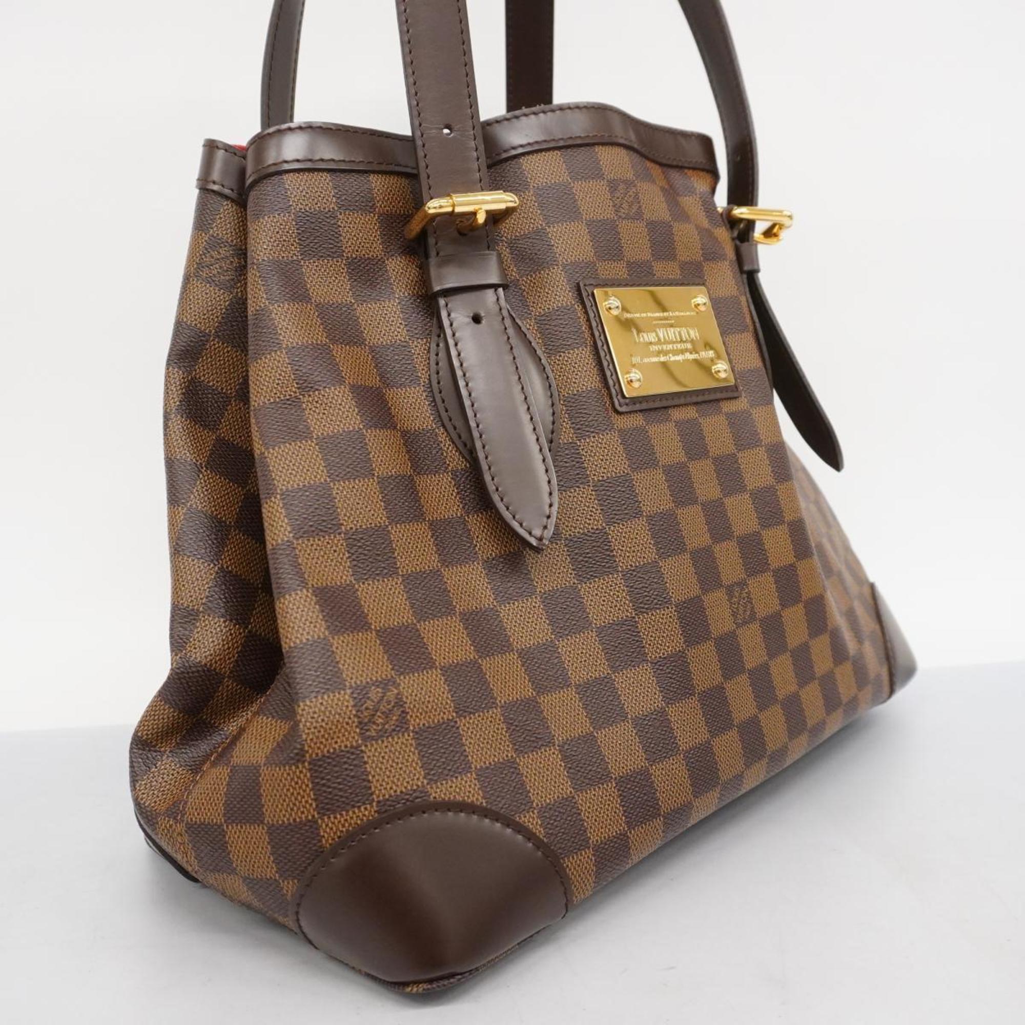 Louis Vuitton Tote Bag Damier Hampstead MM N51204 Ebene Women's