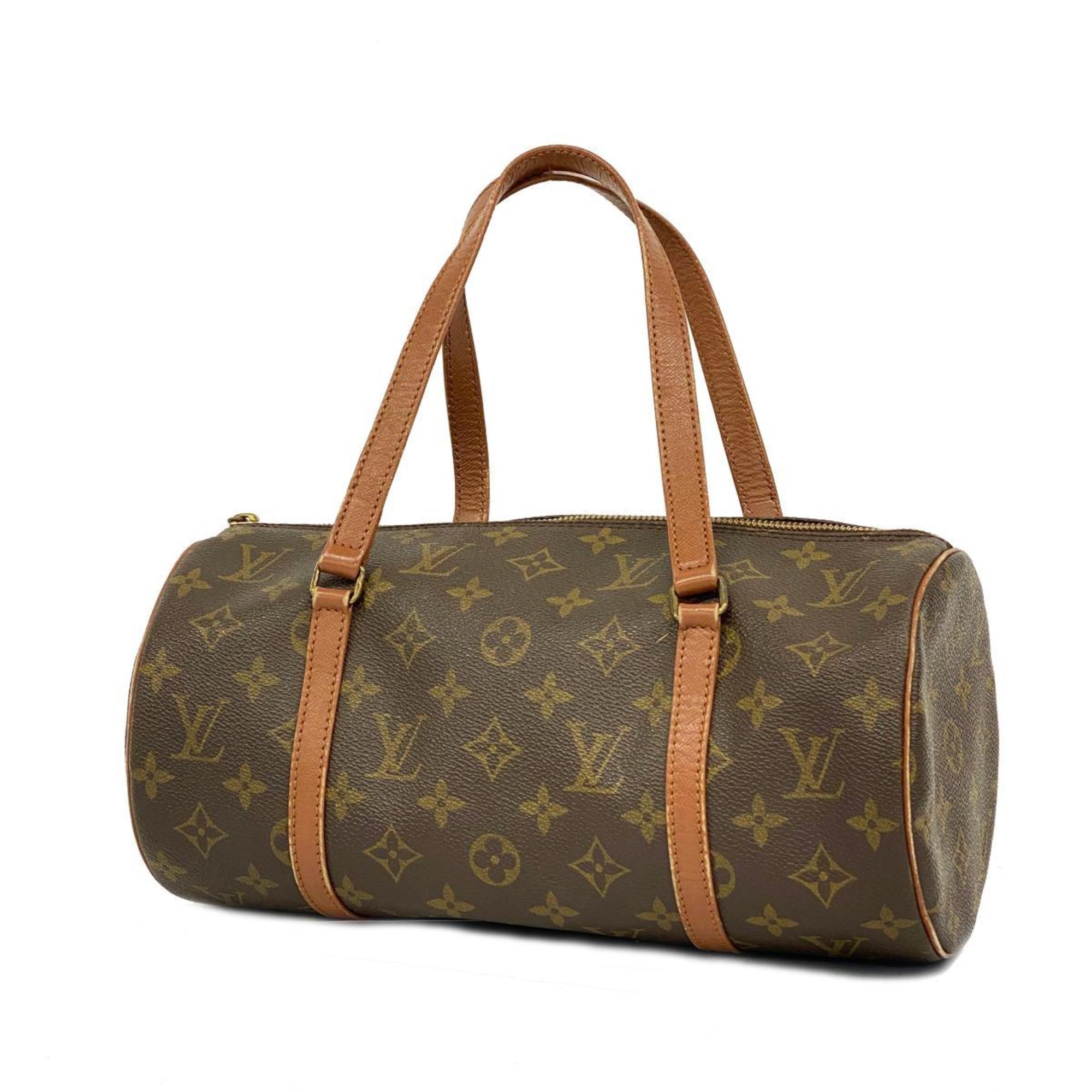 Louis Vuitton handbag Monogram Papillon 30 M51385 Brown ladies