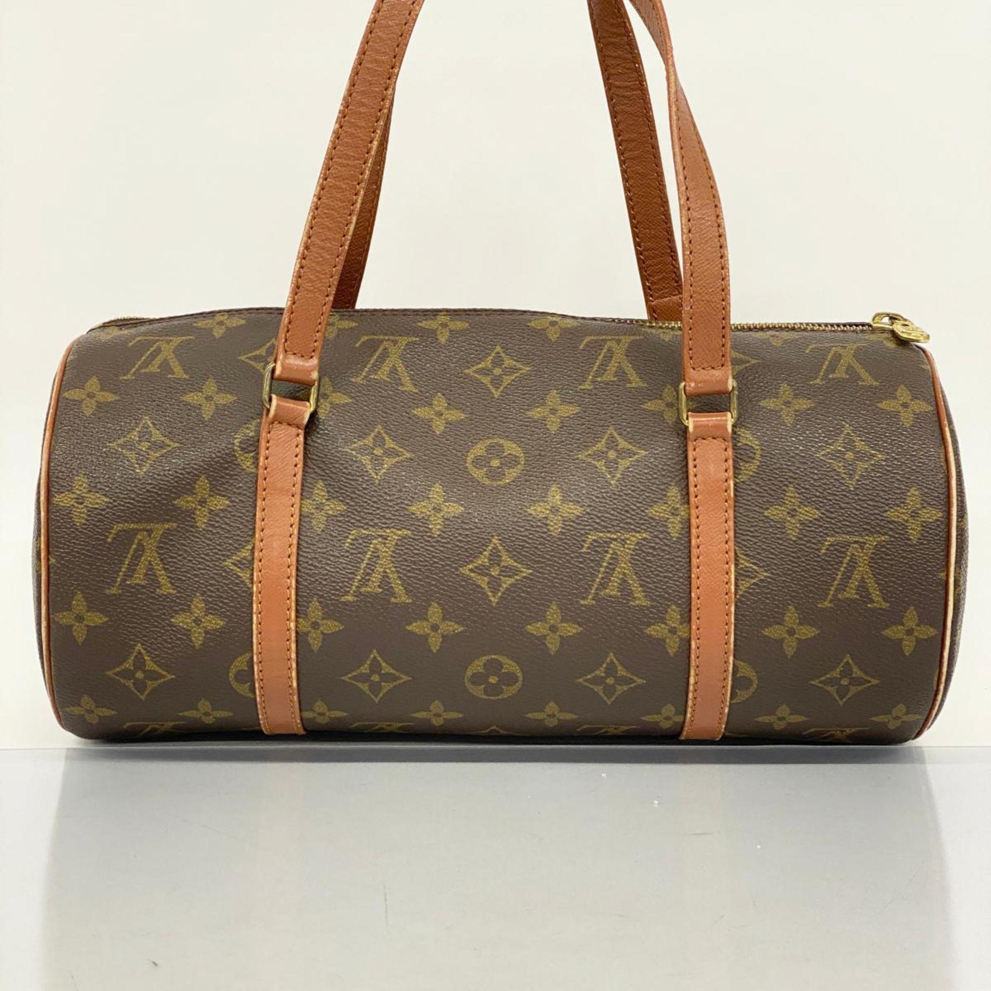 Louis Vuitton handbag Monogram Papillon 30 M51385 Brown ladies