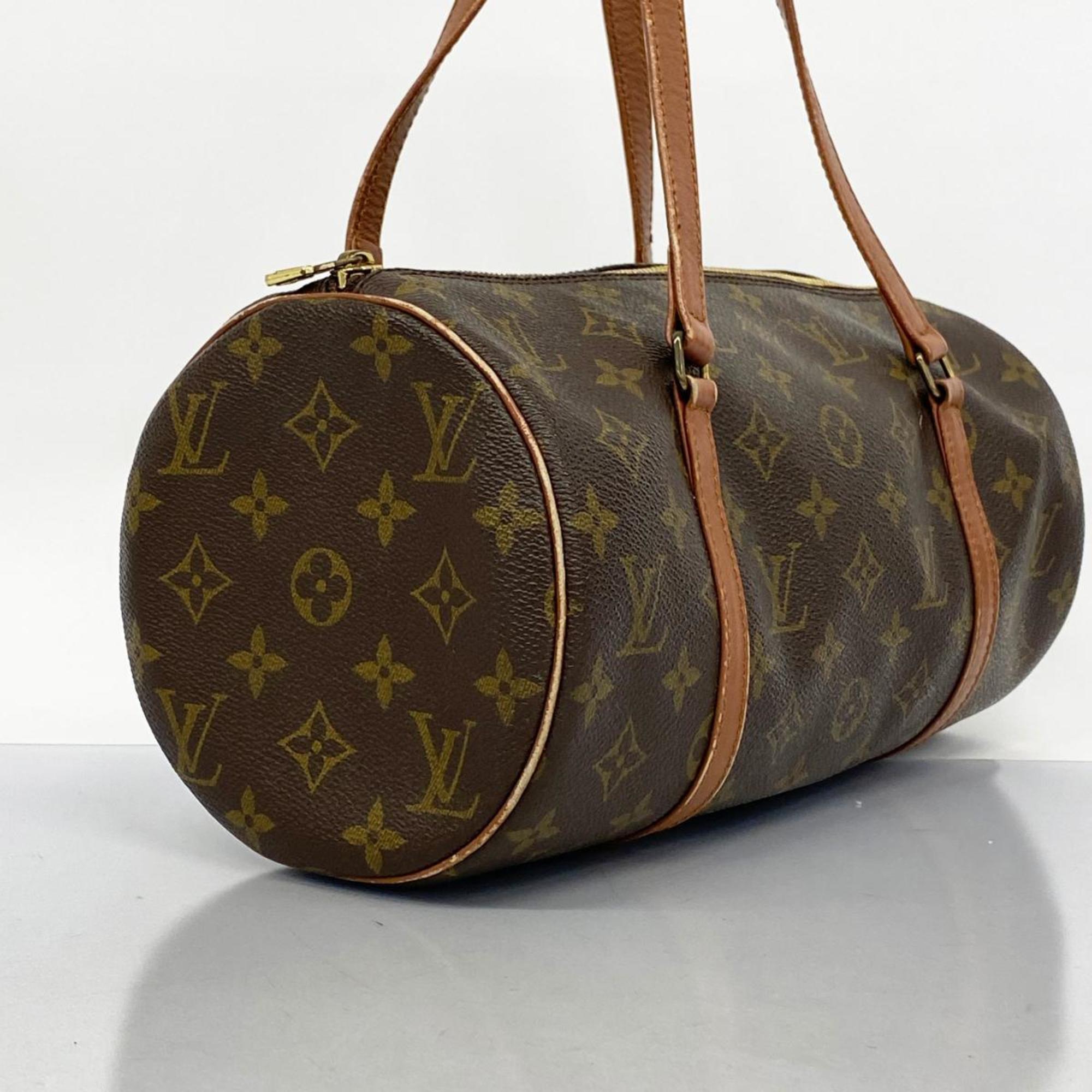 Louis Vuitton handbag Monogram Papillon 30 M51385 Brown ladies