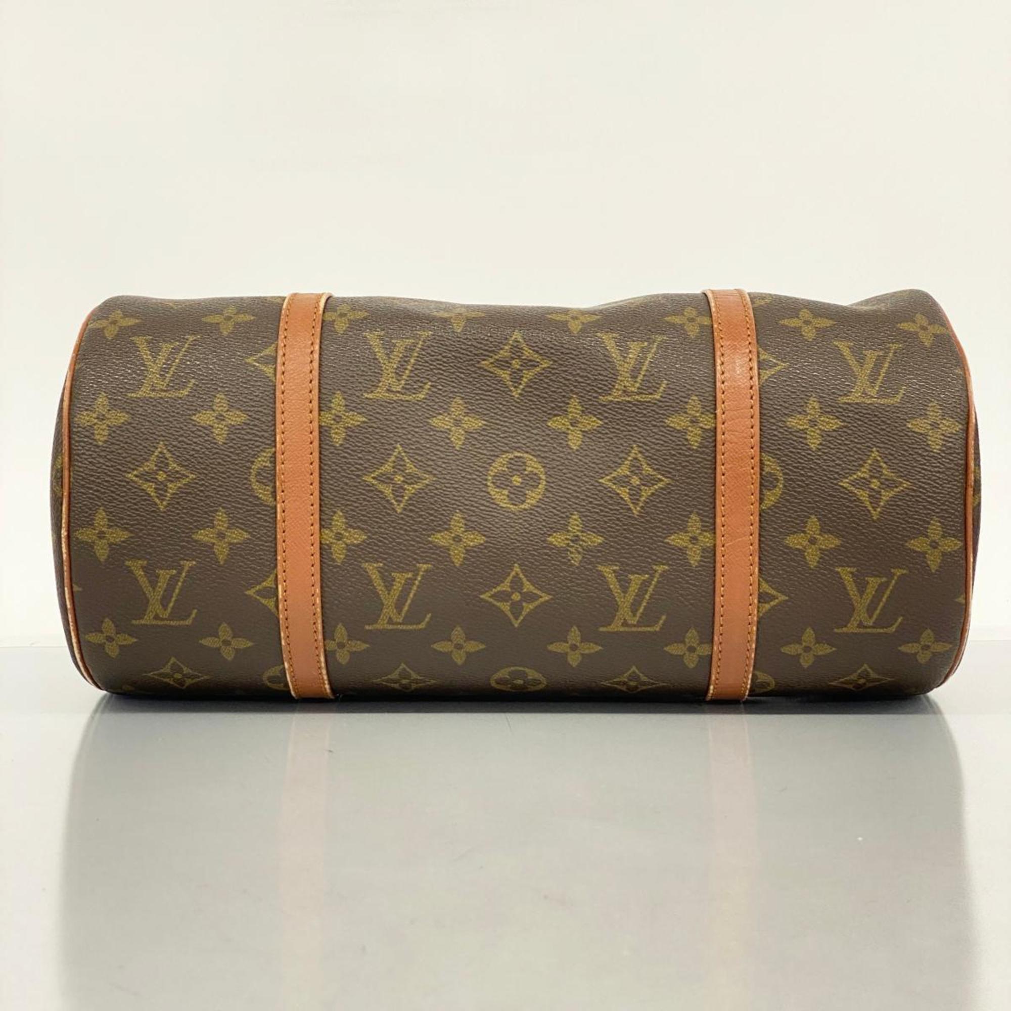 Louis Vuitton handbag Monogram Papillon 30 M51385 Brown ladies