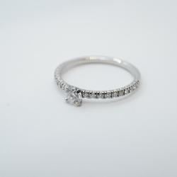 Cartier Ring Half Eternity Ethancel Diamond Pt950 Platinum Women's