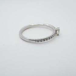 Cartier Ring Half Eternity Ethancel Diamond Pt950 Platinum Women's