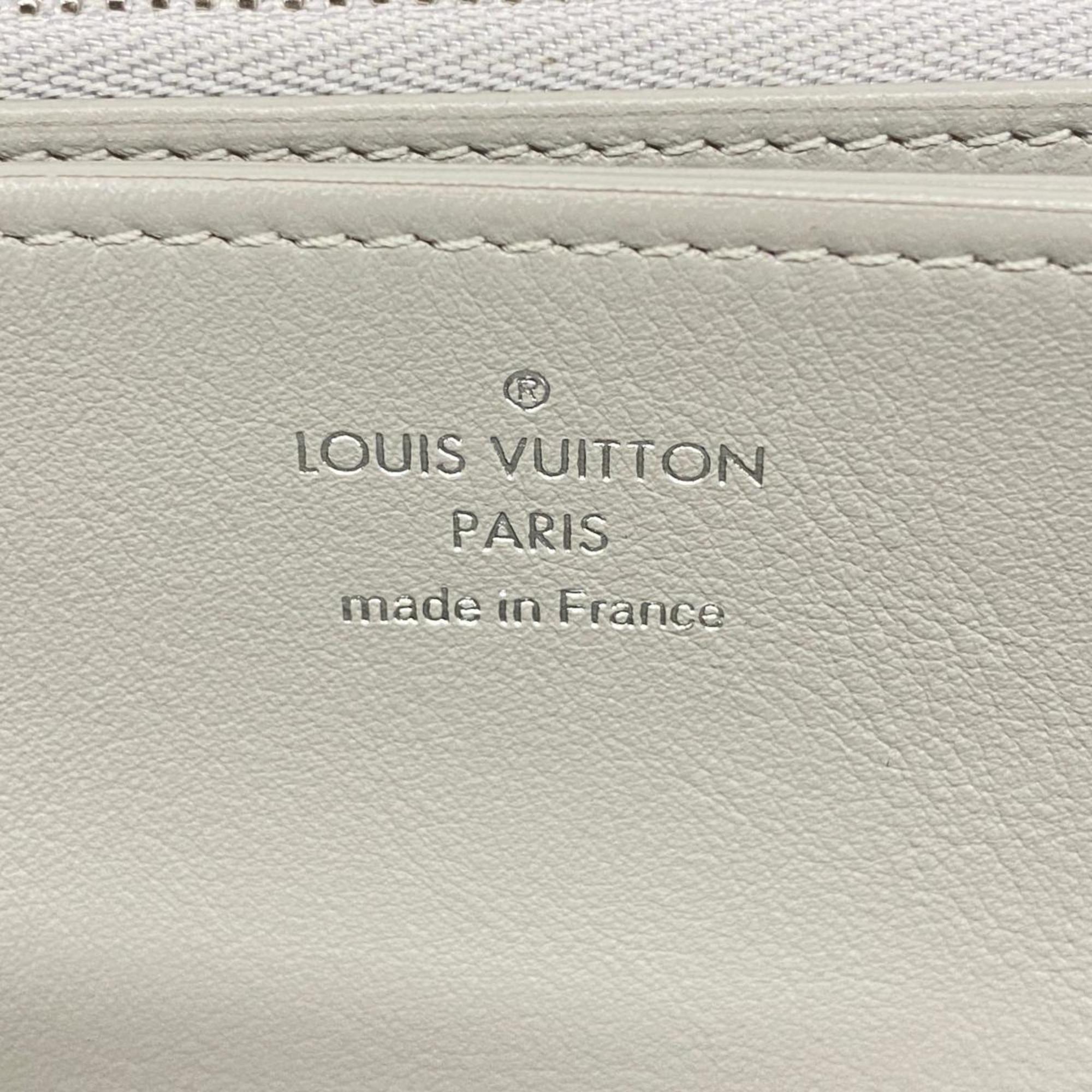 Louis Vuitton Long Wallet Mahina Zippy M69821 Galle Ladies