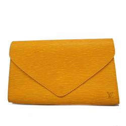 Louis Vuitton Clutch Bag Epi Art Deco M52639 Jaune Ladies