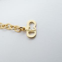 Christian Dior Necklace CD GP Plated Gold Women's