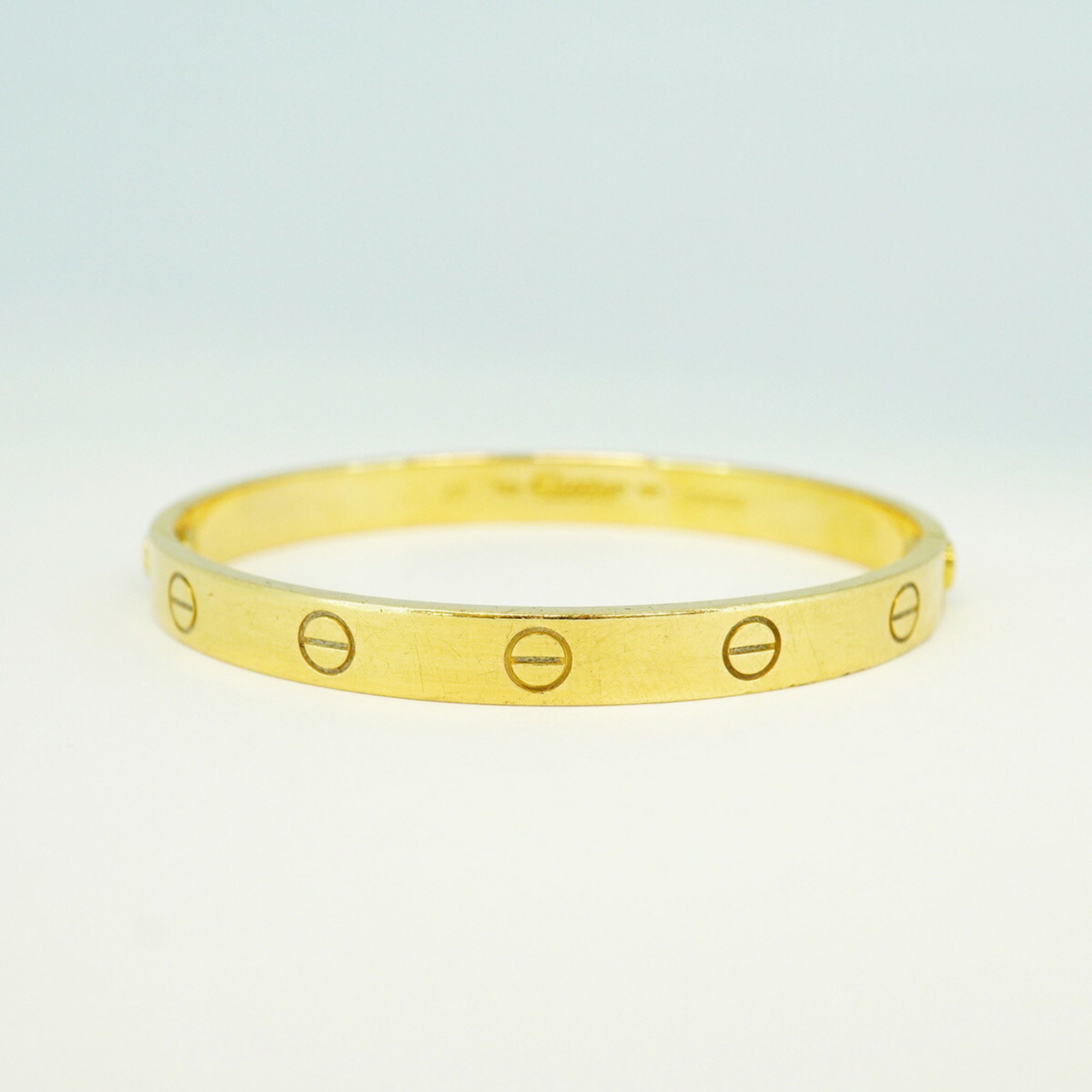 Cartier Bracelet Love K18YG Yellow Gold Ladies