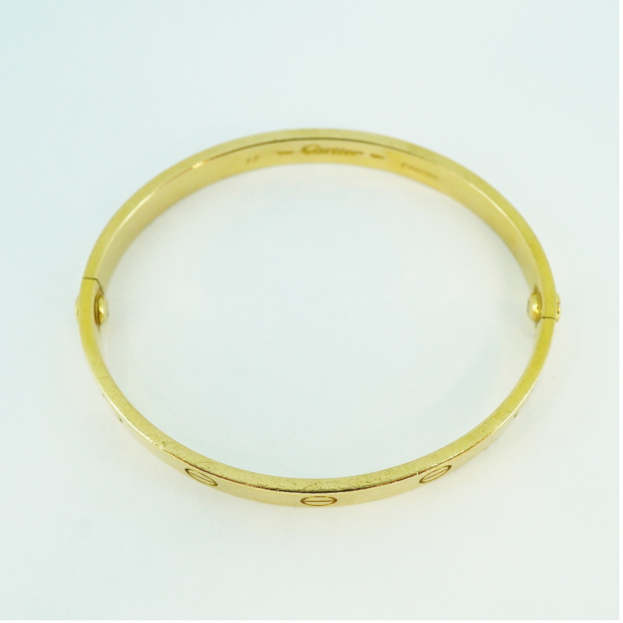 Cartier Bracelet Love K18YG Yellow Gold Ladies