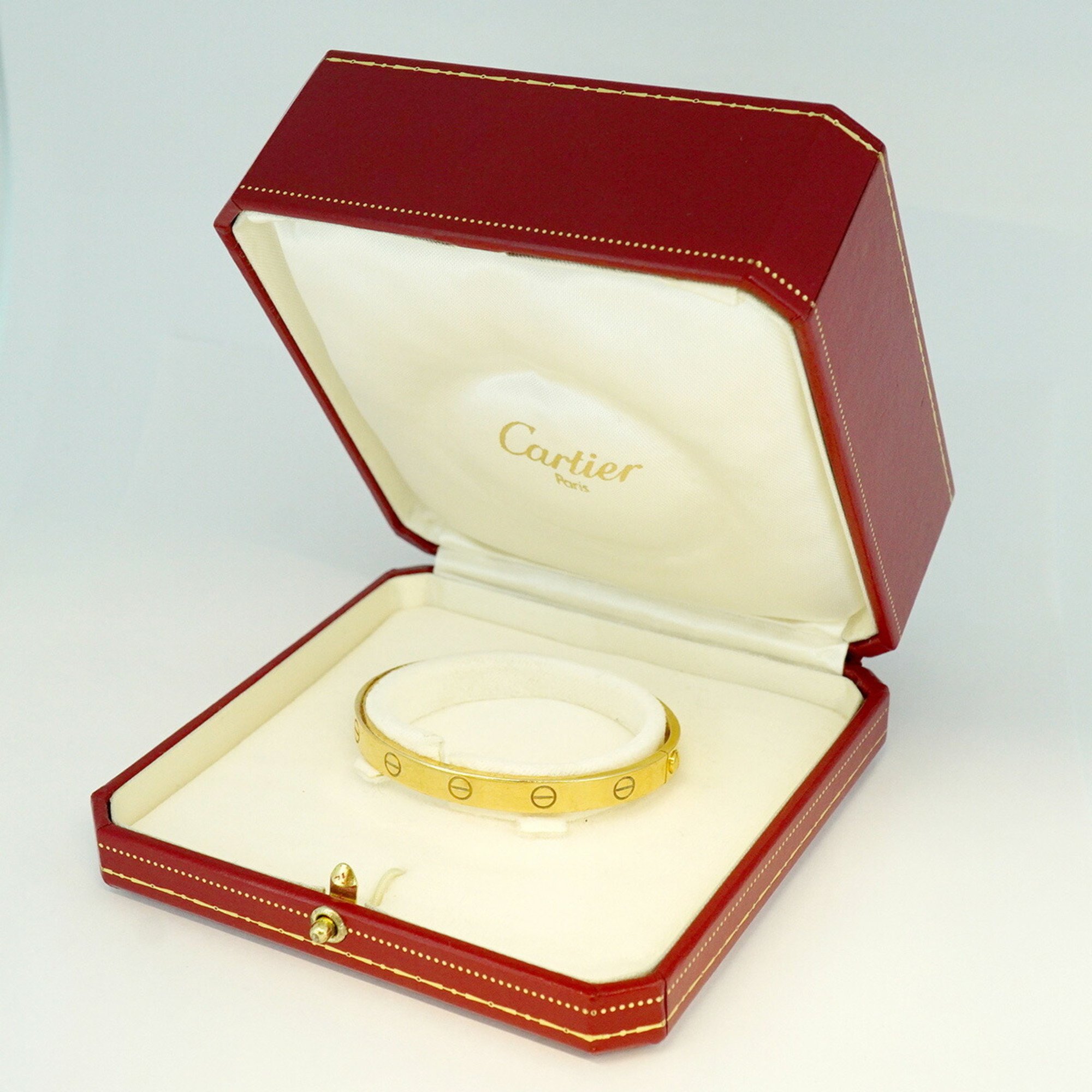 Cartier Bracelet Love K18YG Yellow Gold Ladies