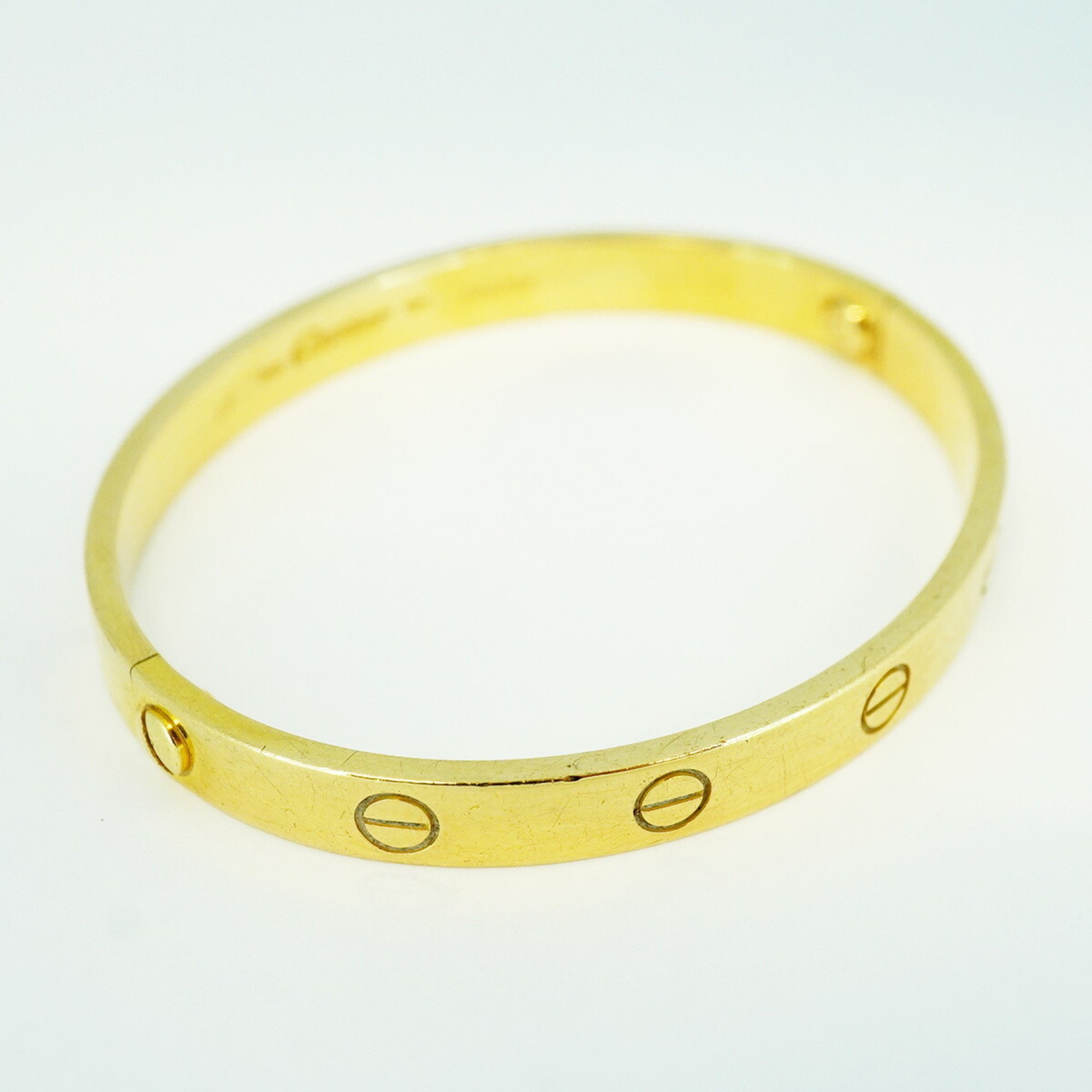 Cartier Bracelet Love K18YG Yellow Gold Ladies