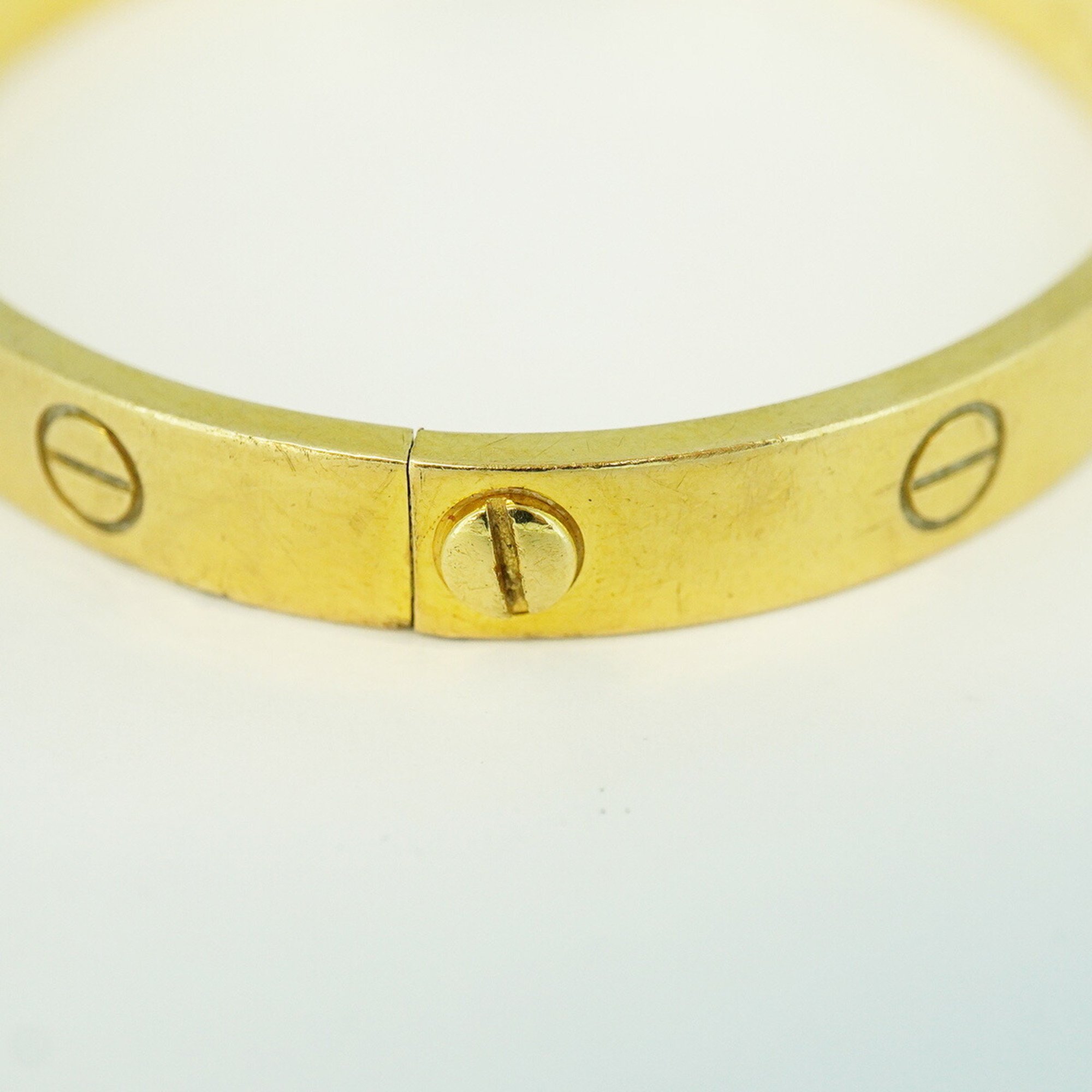 Cartier Bracelet Love K18YG Yellow Gold Ladies