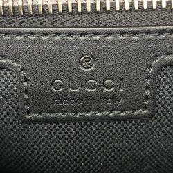 Gucci Shoulder Bag GG Supreme 474137 Grey Black Men's