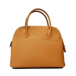 Hermes handbag Bolide 31 K stamped Veau Epsom natural ladies